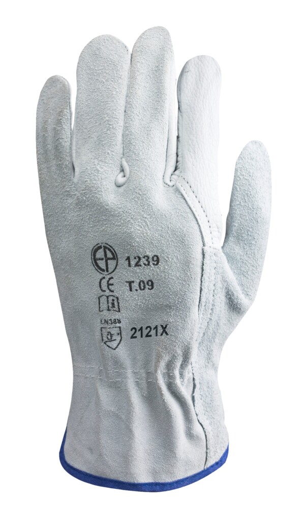 GANTS MANUTENTION EN CUIR FLEUR DOS CROUTE  - COVERGUARD